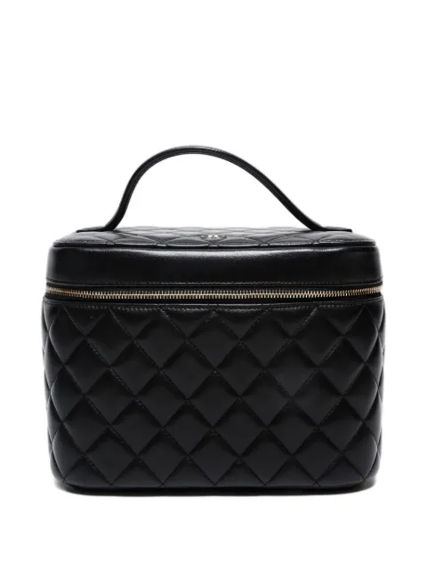 CHANEL Pre-Owned 2016-2017 gesteppte Kosmetiktasche aus Lammleder