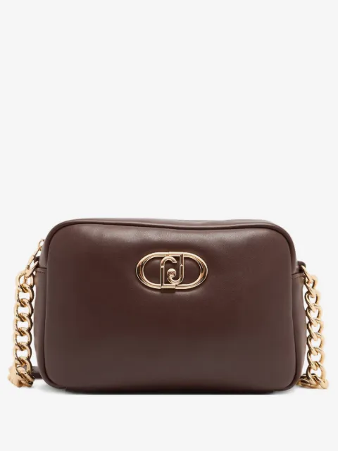 LIU JO medium LaPuffy logo-plaque chain-strap cross body bag