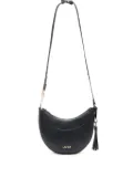 LIU JO medium crescent-shaped tassel satchel bag - Black