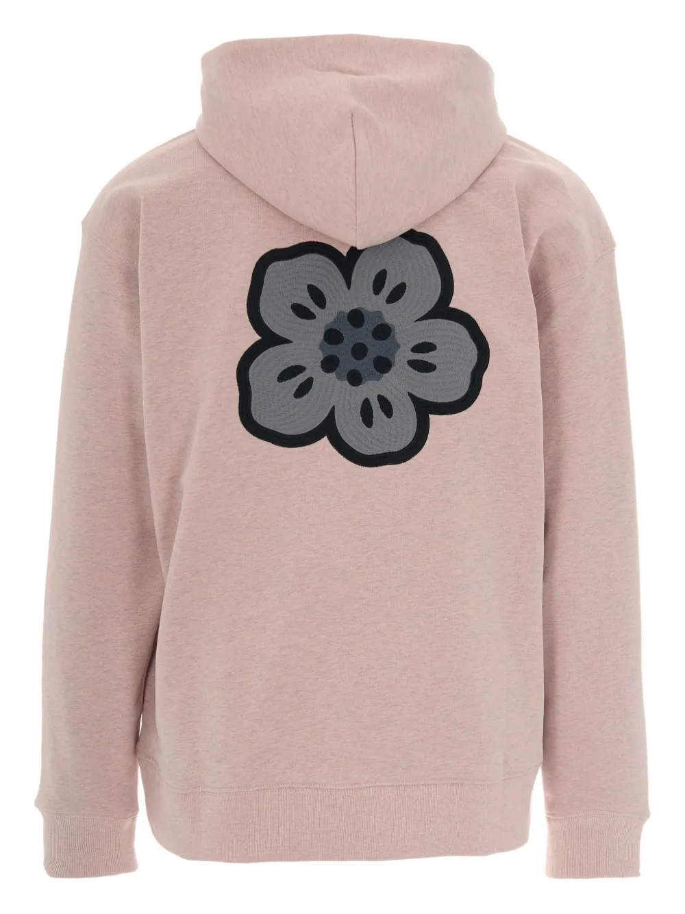 Kenzo Hoodie met geborduurde bloemen Roze