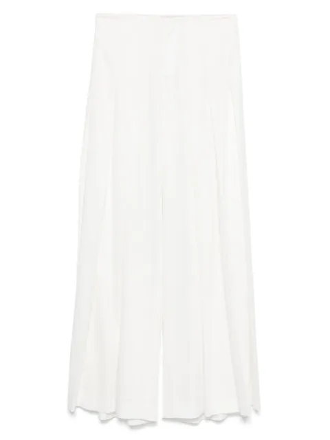 alice + olivia Ainslie pleated wide-leg trousers