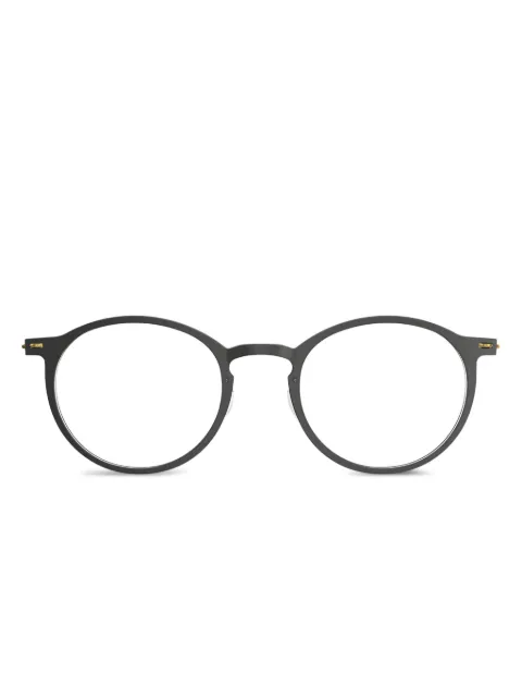 Lindberg lentes con armazón redonda