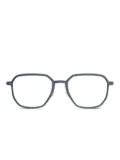 Lindberg geometric-frame glasses - Grey