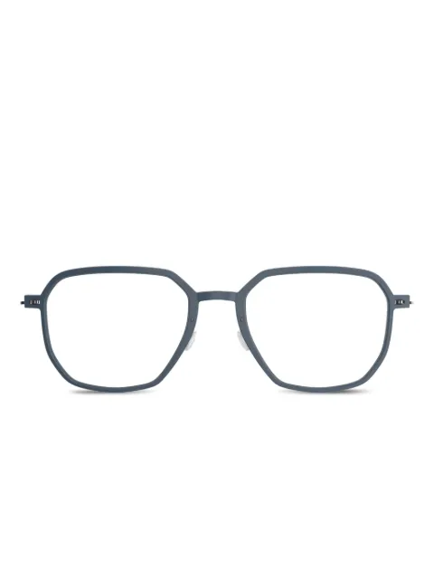 Lindberg lentes con armazón geométrica