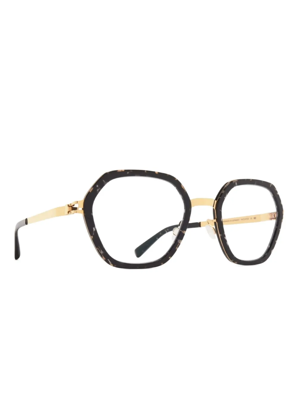 Mykita lentes con armazón geométrica transparente | Hombre | Image 2