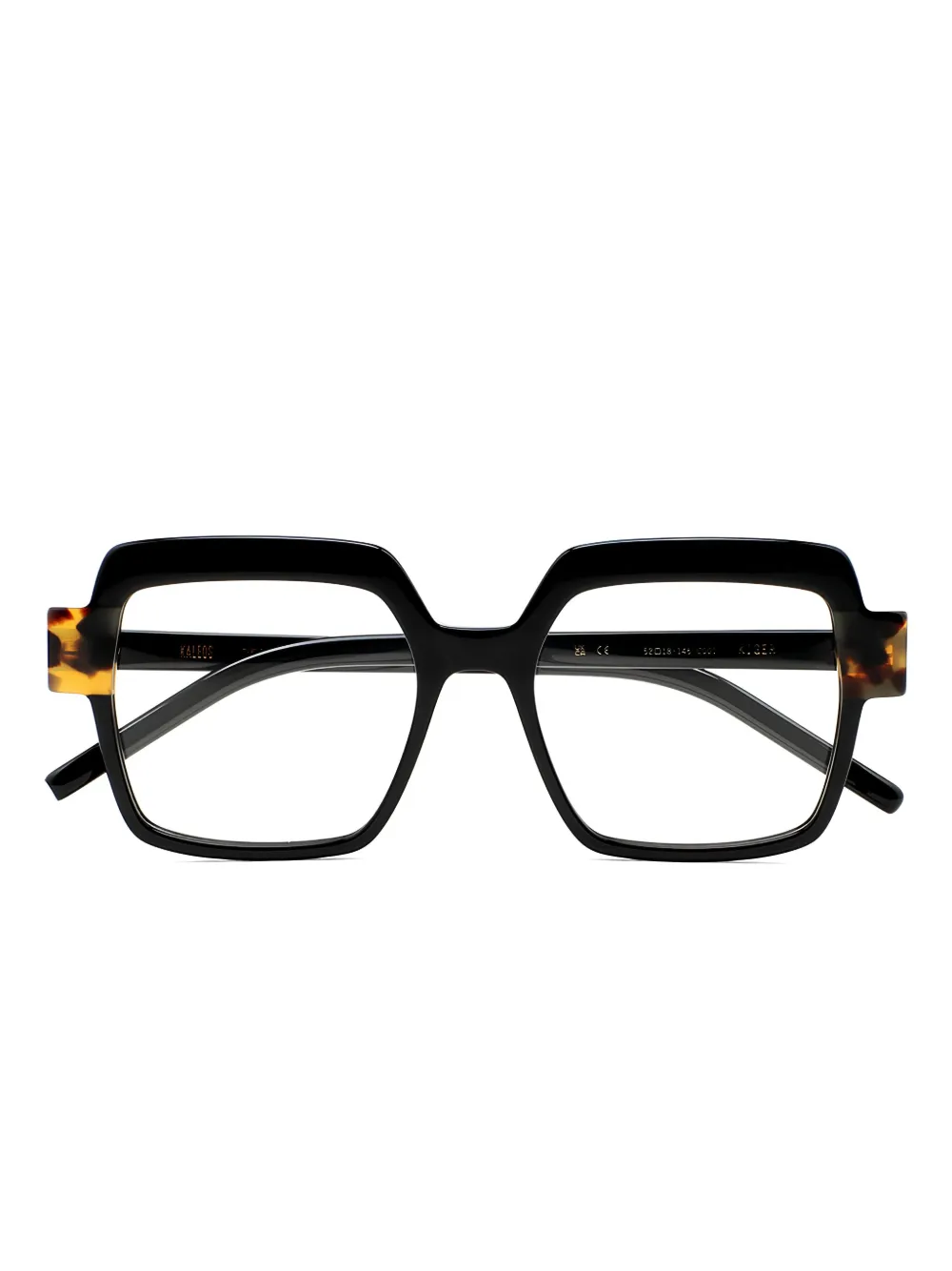 Kaleos lunettes de vue Kiger à monture carrée | noir | Image 1