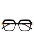 Kaleos Kiger square-frame glasses - Black