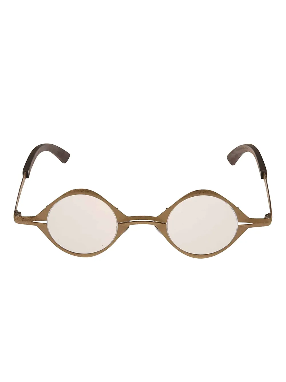 Rigards round-frame glasses - ブラウン Rigards round-frame glasses - ブラウン