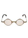 Rigards round-frame glasses - Brown