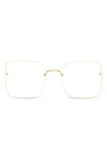 Lindberg square-frame glasses - Gold
