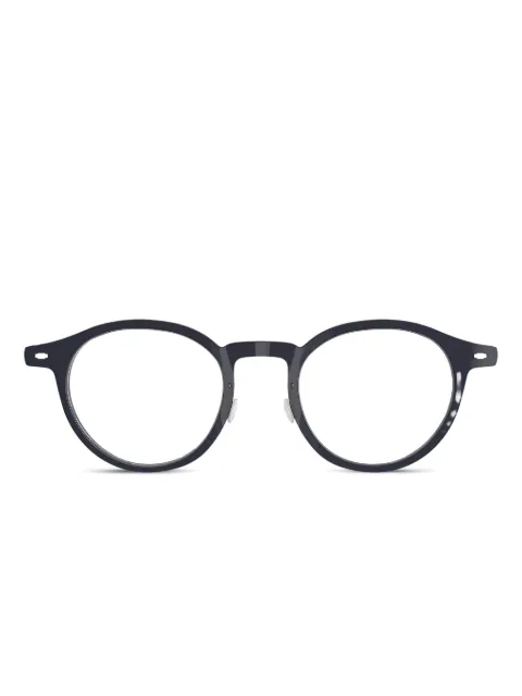 Lindberg Brille aus Titan mit rundem Gestell