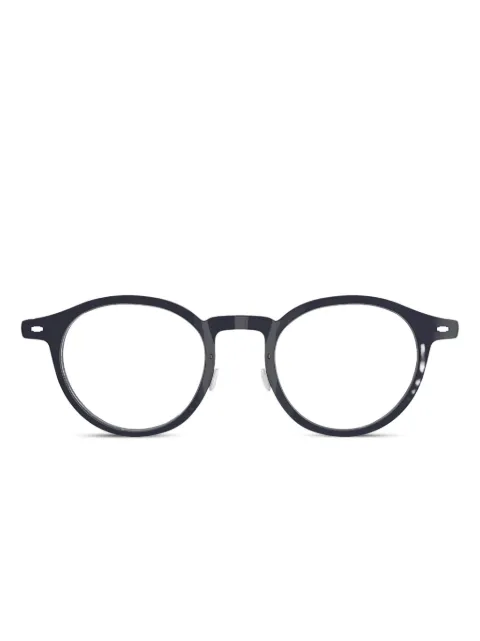Lindberg lentes de titanio con armazón redonda