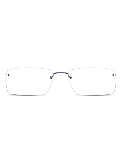 Lindberg rimless rectangle-frame glasses