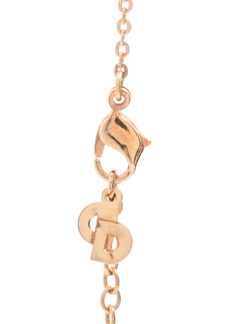 Christian Dior Pre-Owned logo-pendant necklace | Image 2