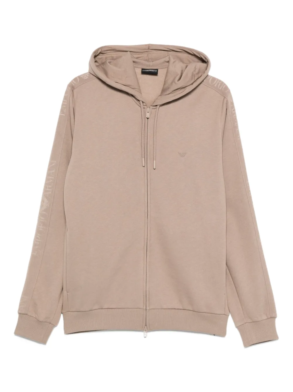 Emporio Armani sudadera con capucha y logo bordado | neutro | Image 1