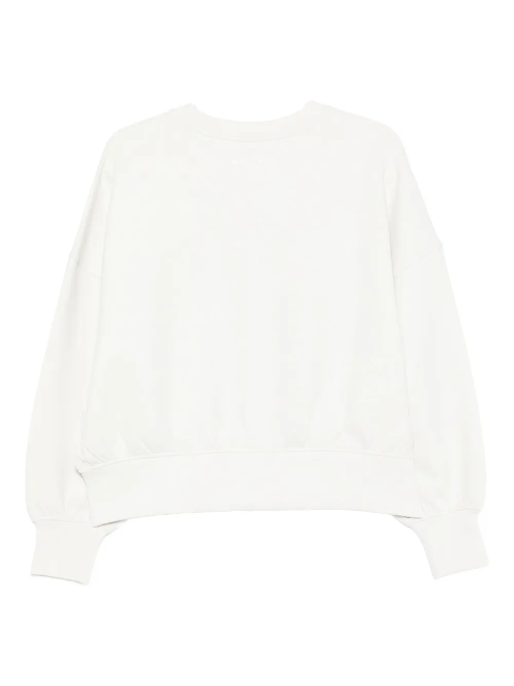 Emporio Armani Sweater met logo Beige