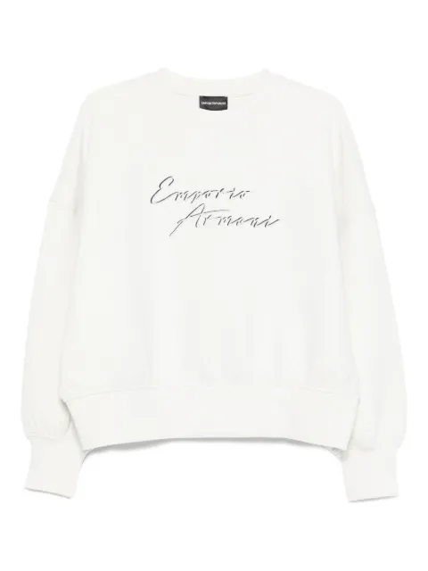 Emporio Armani logo-detail sweatshirt
