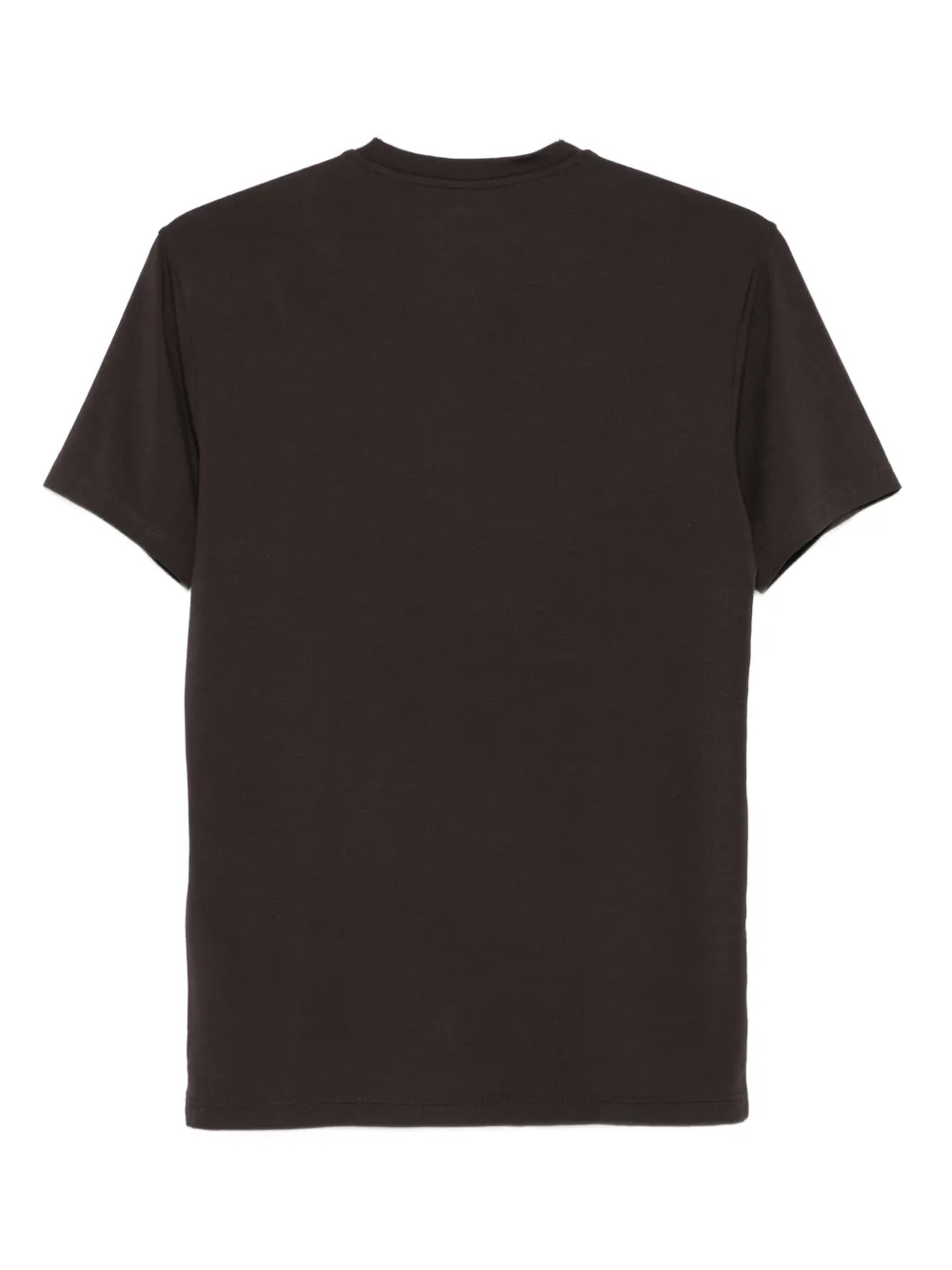 Emporio Armani T-shirt met logo - Bruin