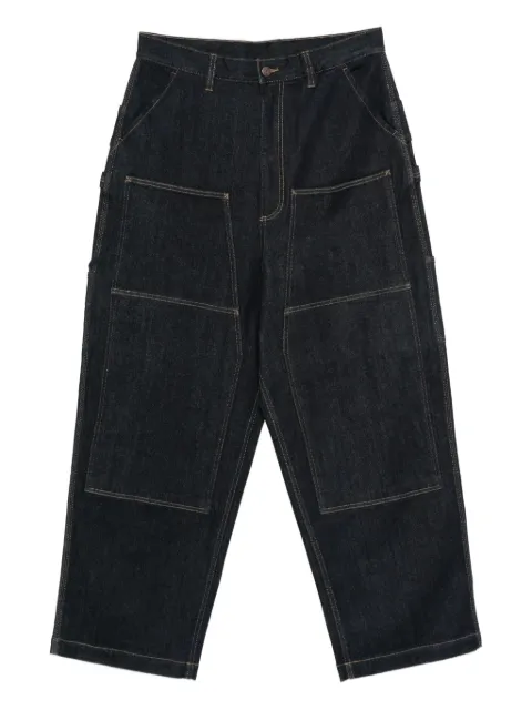 Emporio Armani multi-pocket loose jeans