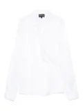 Emporio Armani wrap-front button-detail blouse - White