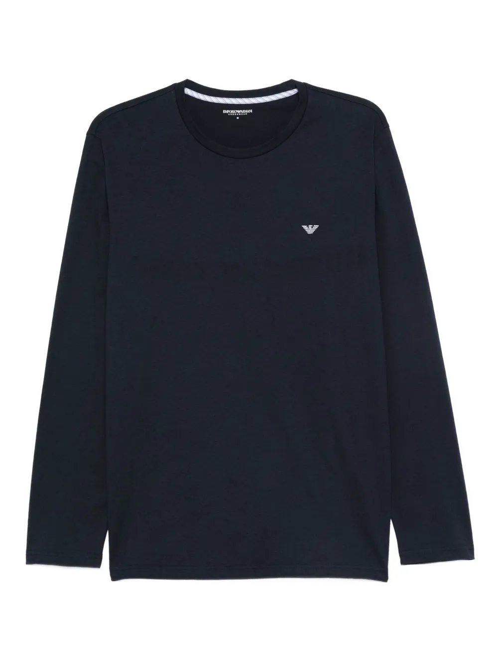 Emporio Armani Katoenen pyjamatop Blauw