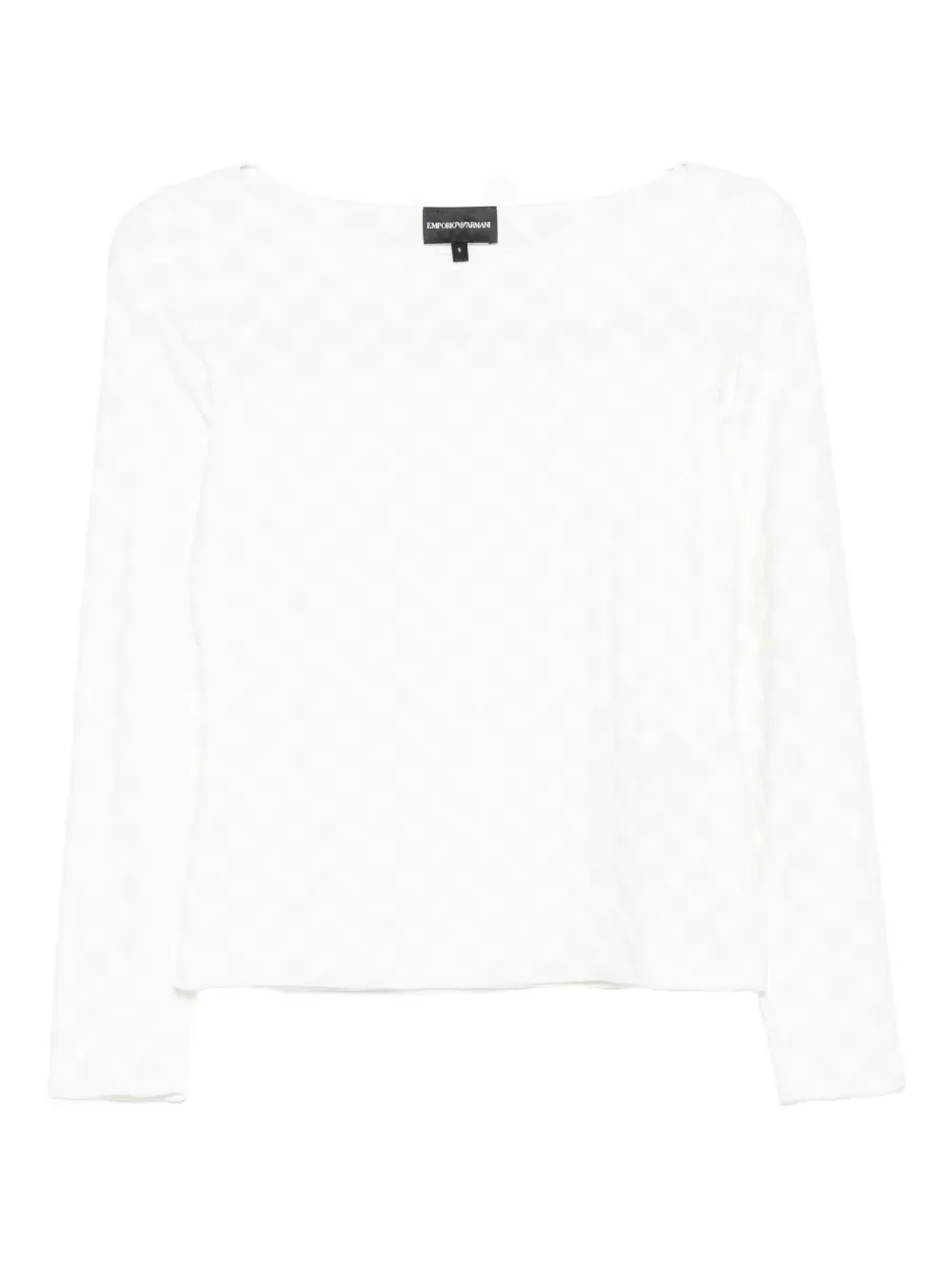 Emporio Armani Blouse met lange mouwen Wit