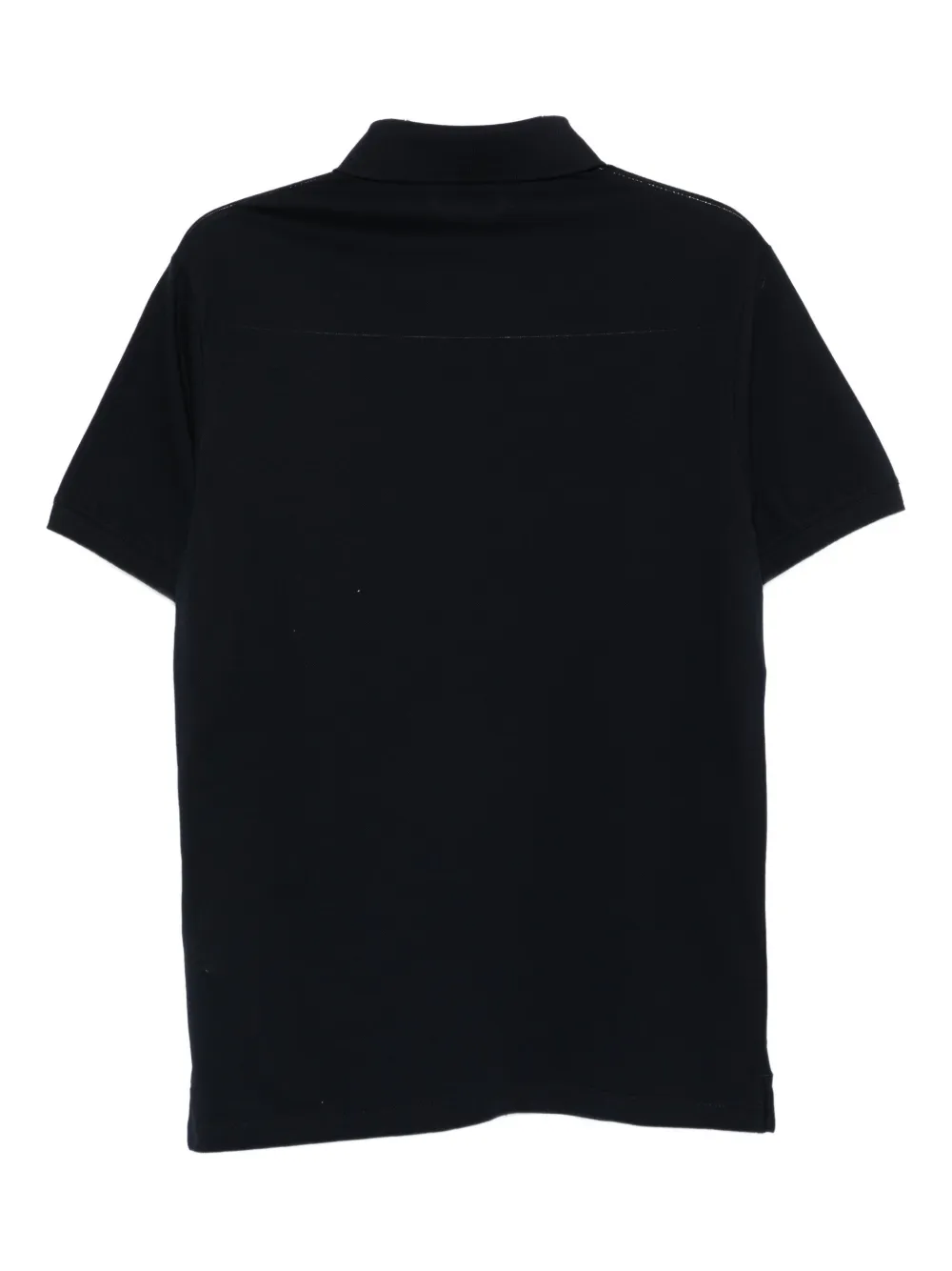 Emporio Armani Poloshirt met contrasterend stiksel Blauw