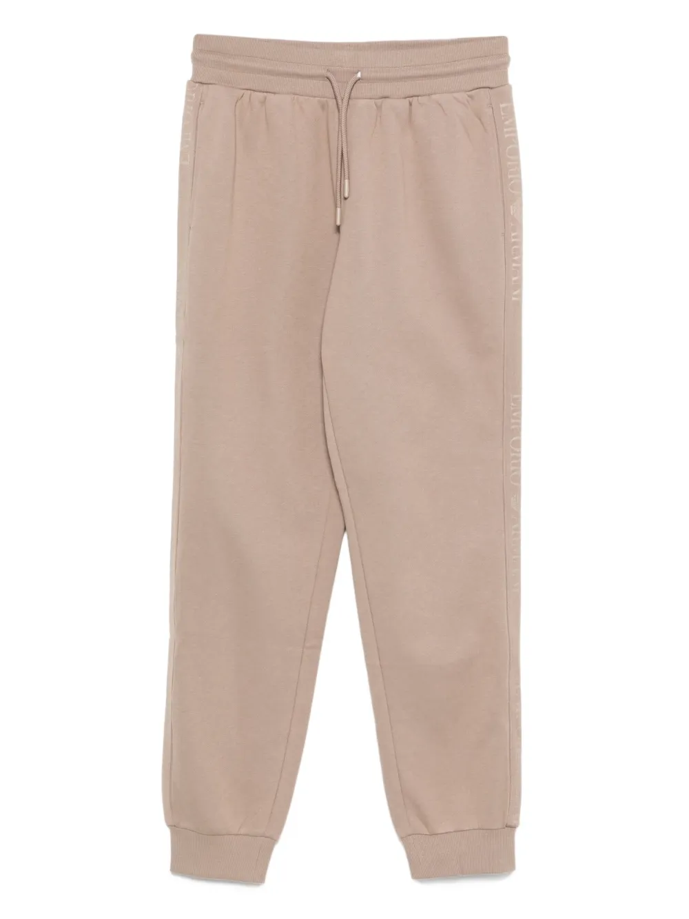 Emporio Armani Trainingsbroek verfraaid met logo Beige