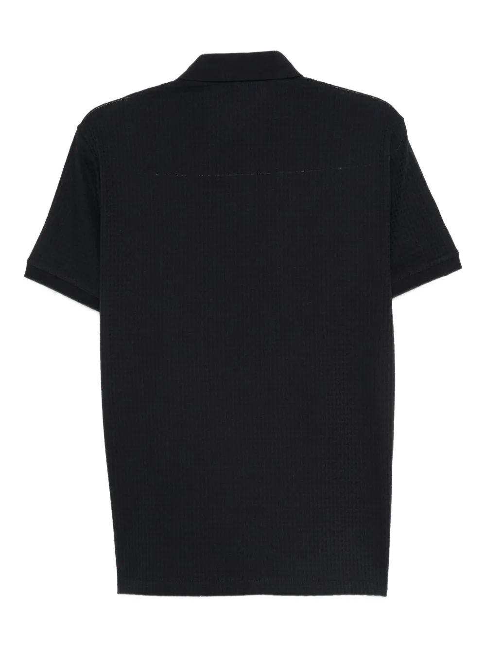 Emporio Armani Katoenen poloshirt - Blauw
