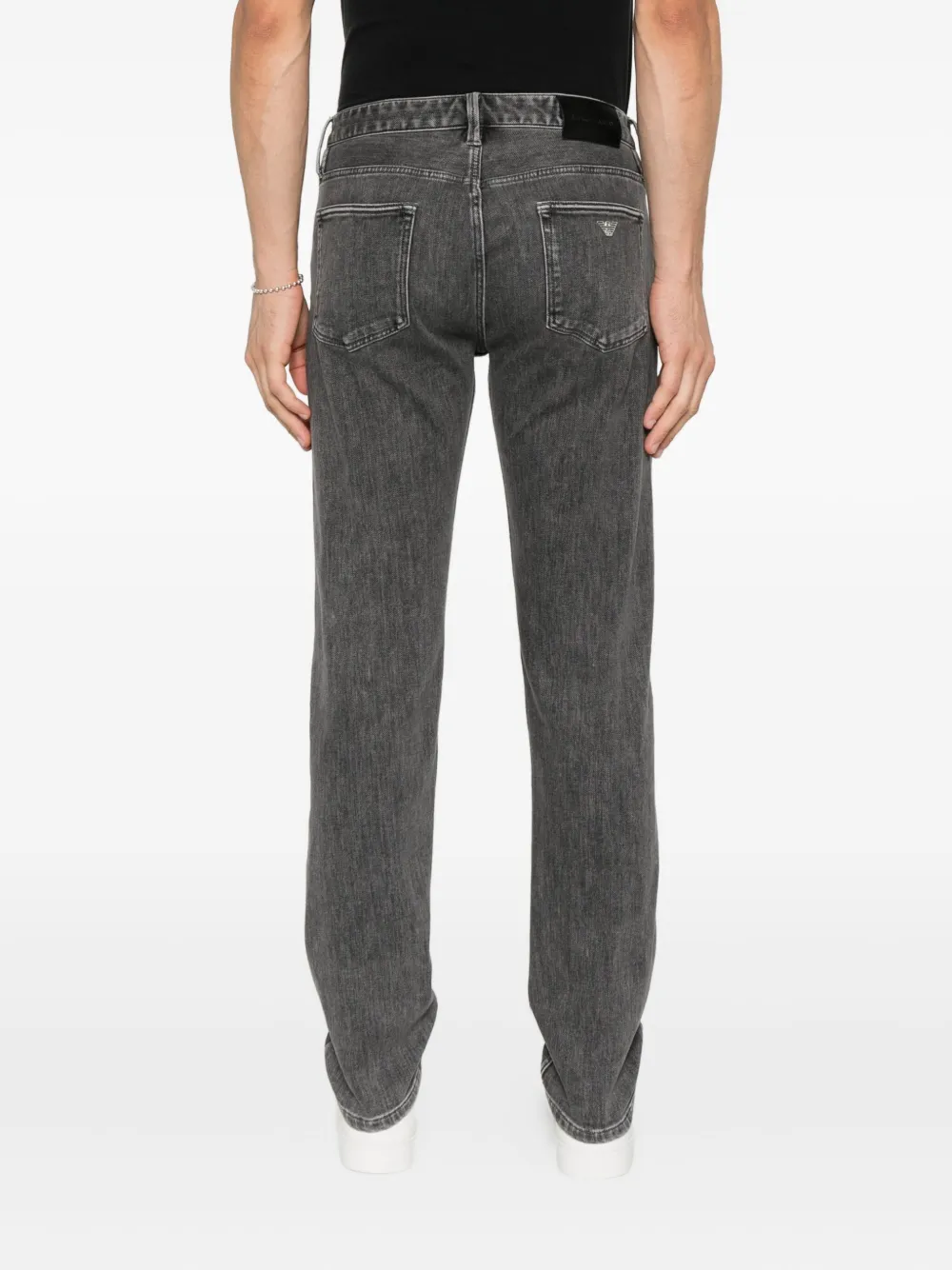 Emporio Armani Jeans met logo Grijs