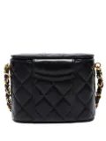 CHANEL Pre-Owned 1991-1994 Matelassé chain shoulder bag - Black