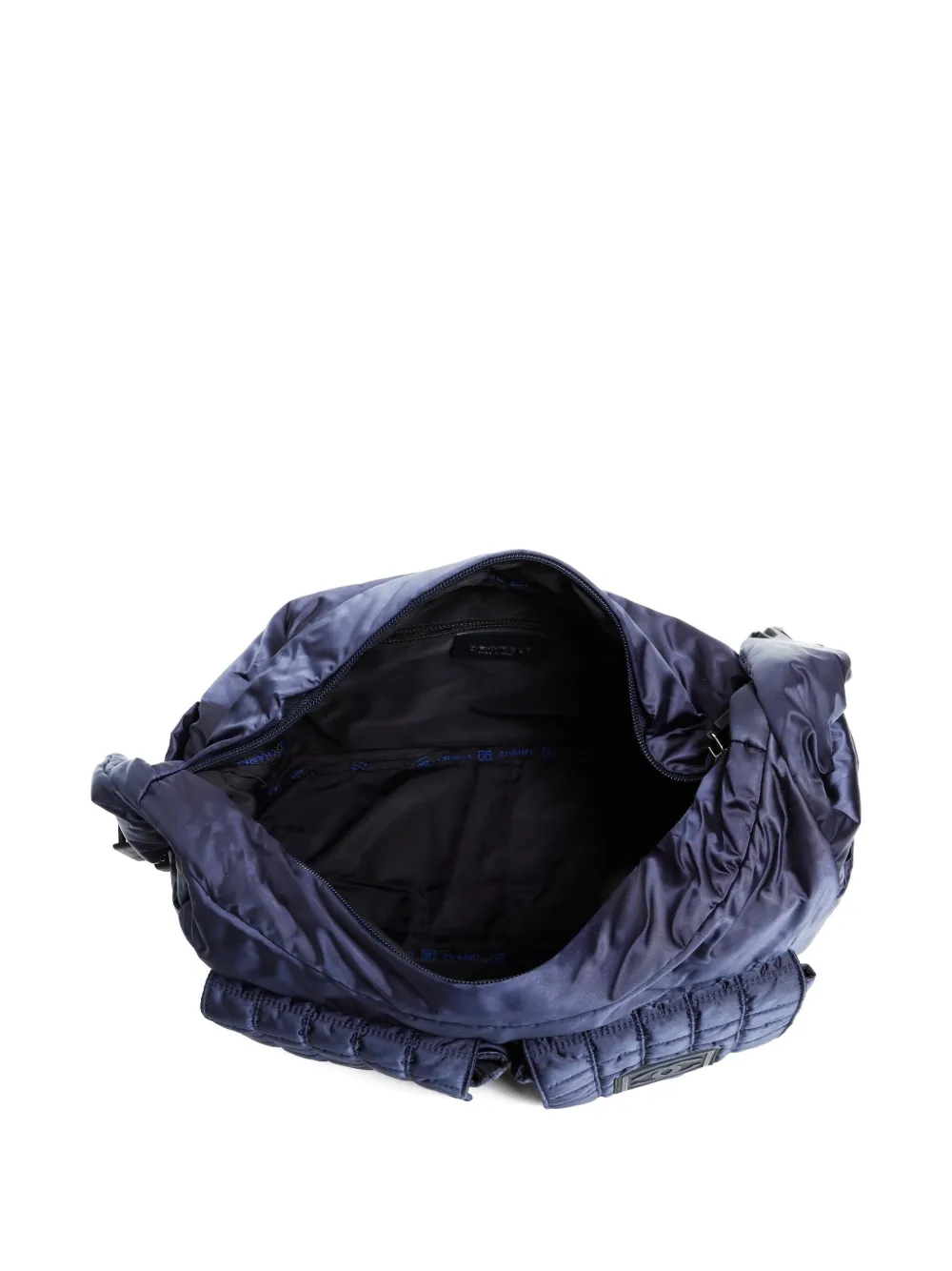 Pre-owned Chanel 2004-2005 Sport Line Shoulder Bag In Blue