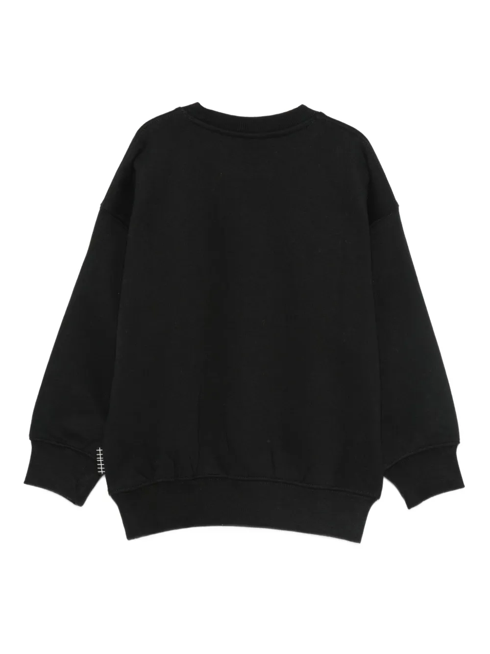 Molo peace-sign long-sleeves sweatshirt Zwart