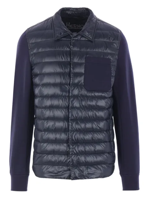 Herno quilted panelled jacket