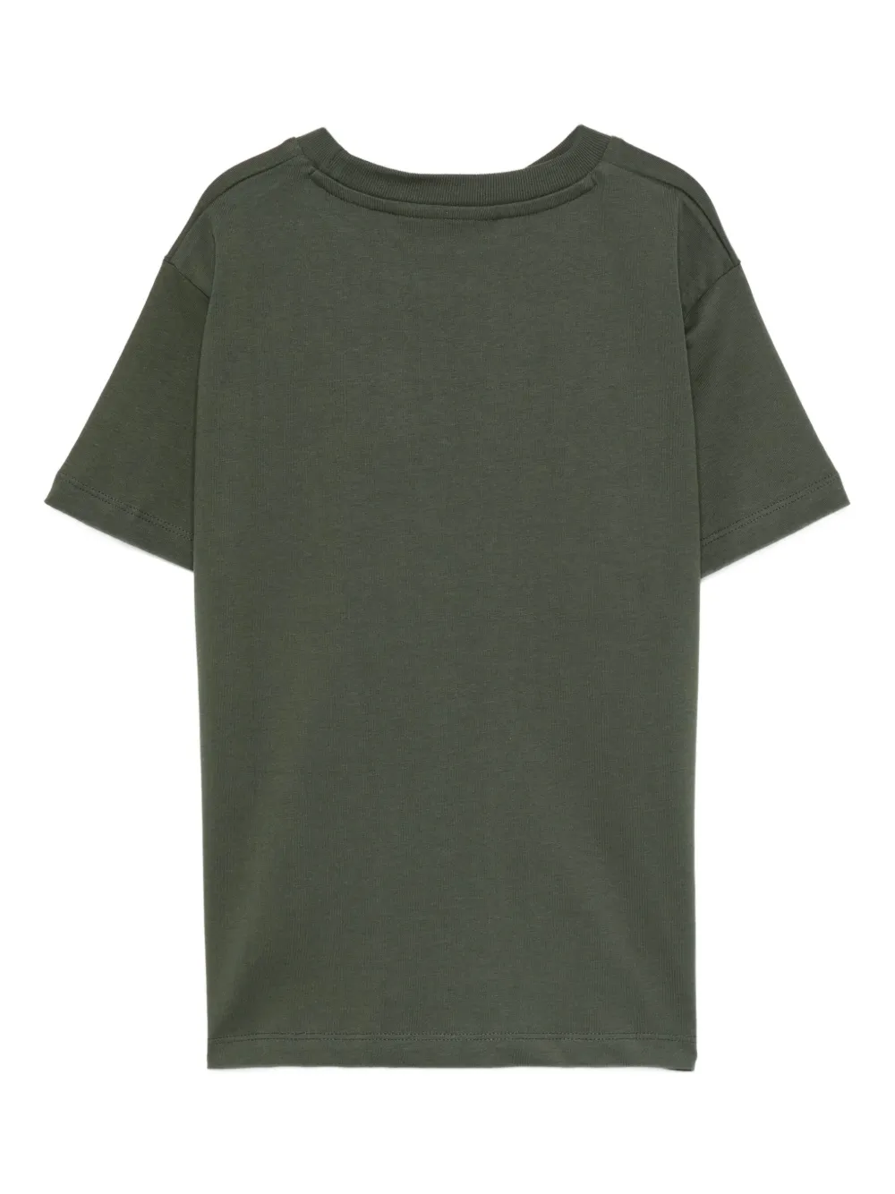 Molo peace-sign cotton T-shirt Groen