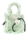 Ottolinger ceramic heart-lock tote bag - Green