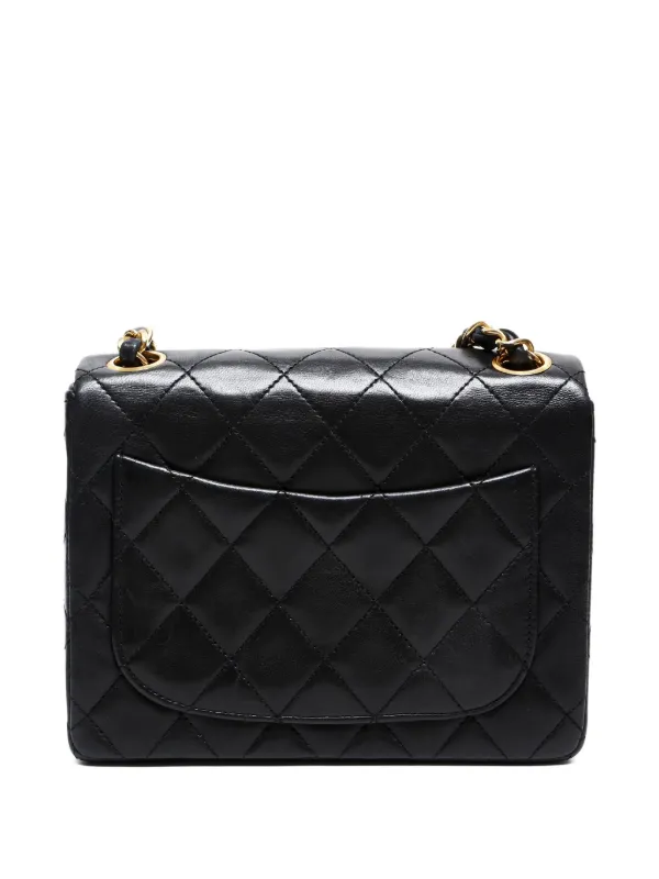 小物 CHANEL CHANEL Pre-Owned 1986-1988 Classic Flap Shoulder Bag | Black