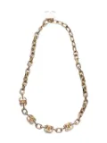 CHANEL Pre-Owned 2022 CC-mark necklace - Gold
