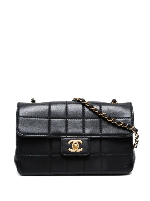 CHANEL Pre-Owned 2002-2003 Chocolate Bar shoulder bag