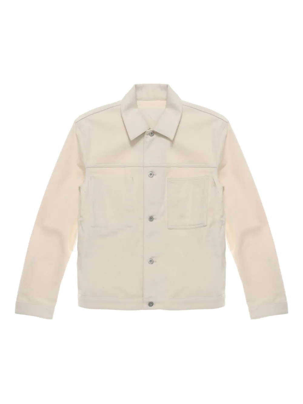 patch-pocket cotton jacket
