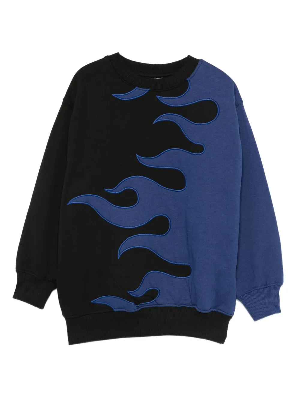Molo Sweater met geborduurde vlam Zwart