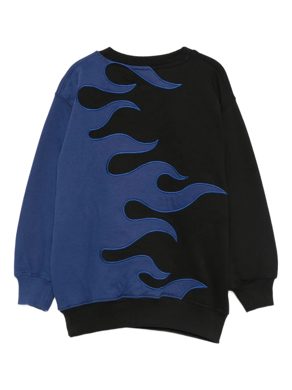 Molo Sweater met geborduurde vlam Zwart