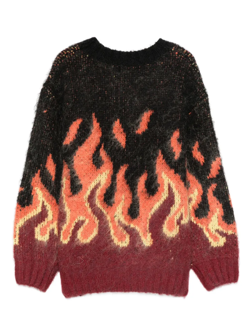 Molo flame-pattern knit sweater | Boys Knitwear | Image 2