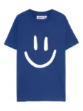 Molo smiley-face cotton T-shirt - Blue