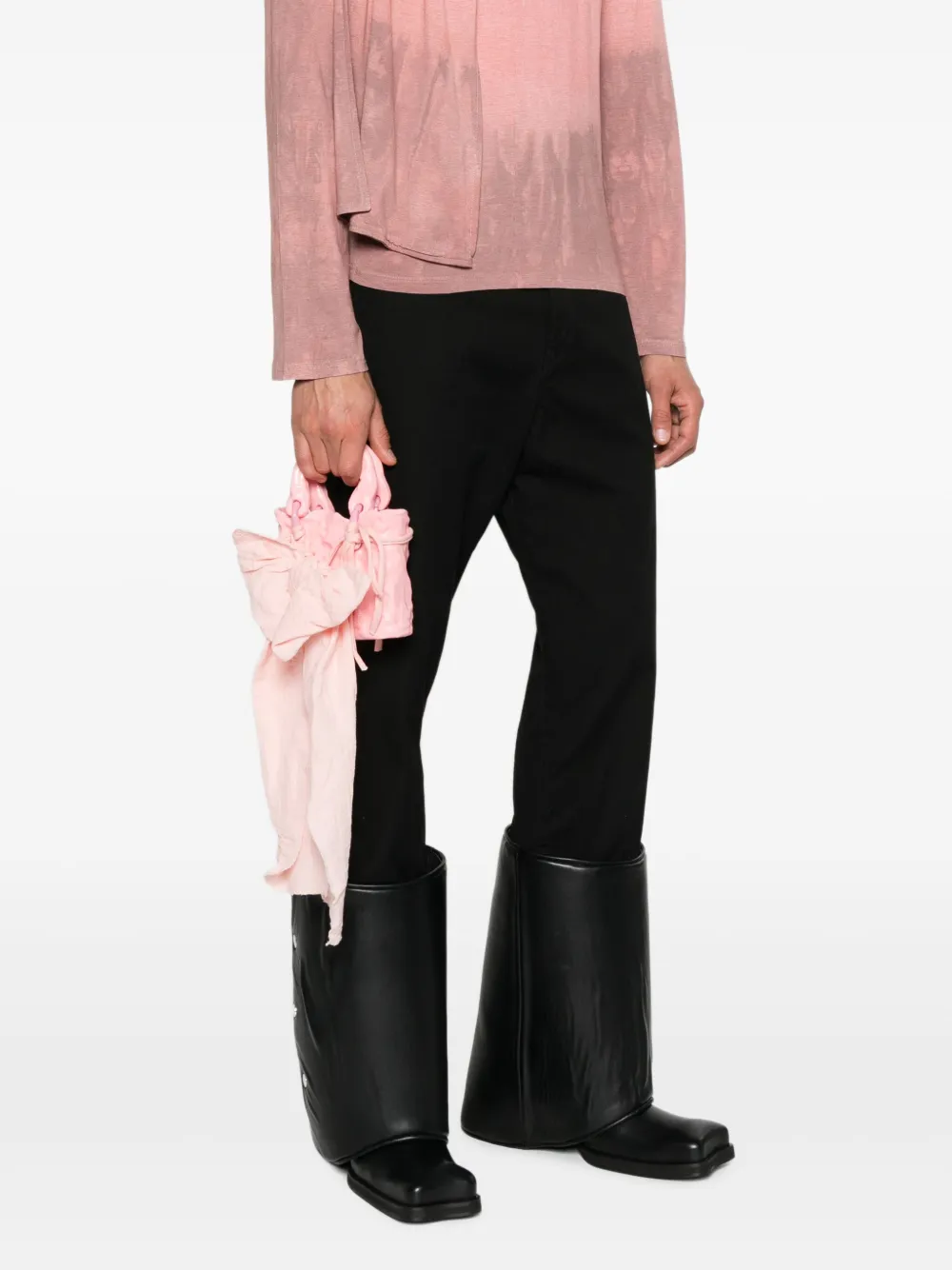 Ottolinger Keramische shopper met strikdetail Roze