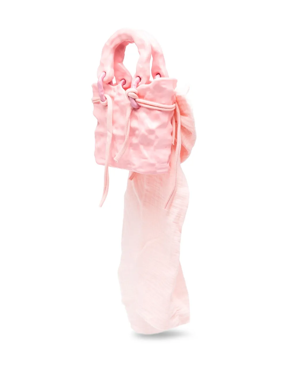 Ottolinger Keramische shopper met strikdetail Roze