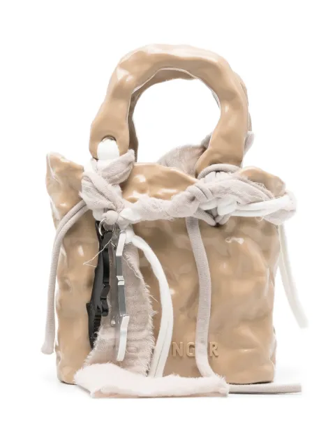 Ottolinger ceramic-textured tote bag