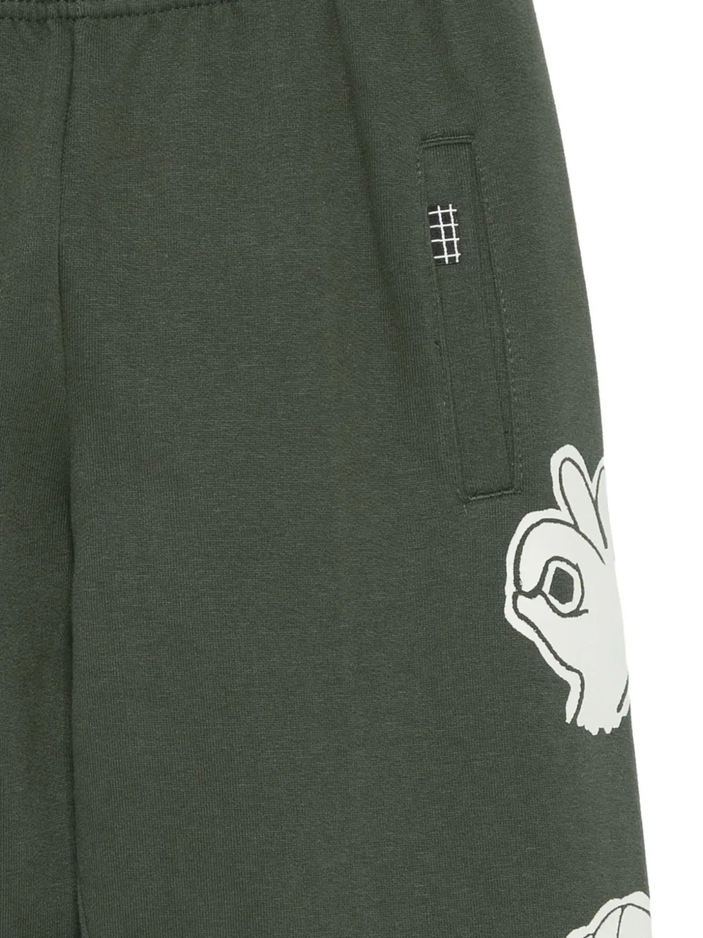 Molo Joggingbroek met elastische tailleband Groen