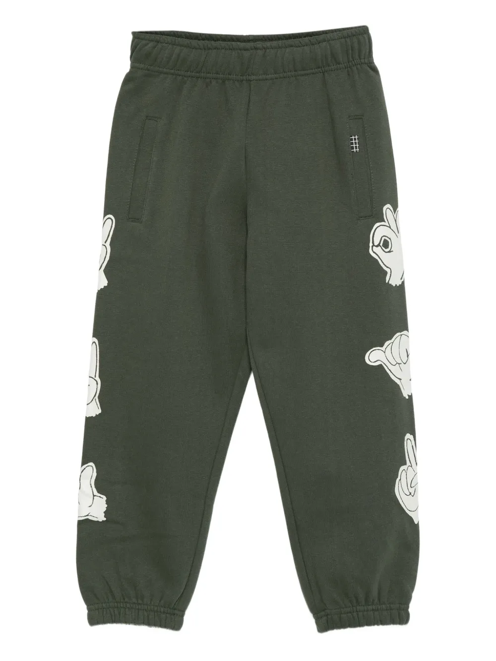 Molo Joggingbroek met elastische tailleband Groen