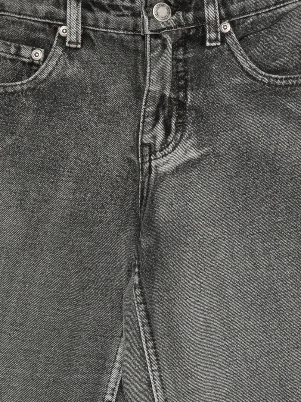 Molo Jeans met vijf zakken en rits Grijs